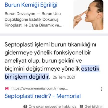 Yanlış Anlaşılan Ameliyat: Sağlık Sorunu Estetik Sanıldı