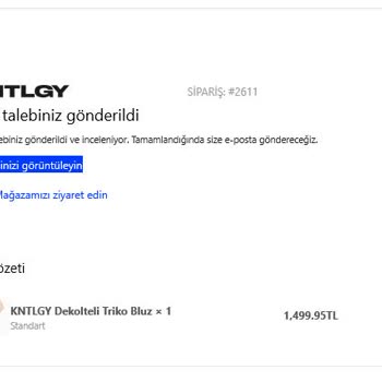 Knitology'den İade Ve Değişim Sürecinde Güven Sorunu