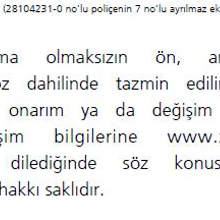 Patlayan Arka Cam Ve Sigorta Kapsamı Sorunu