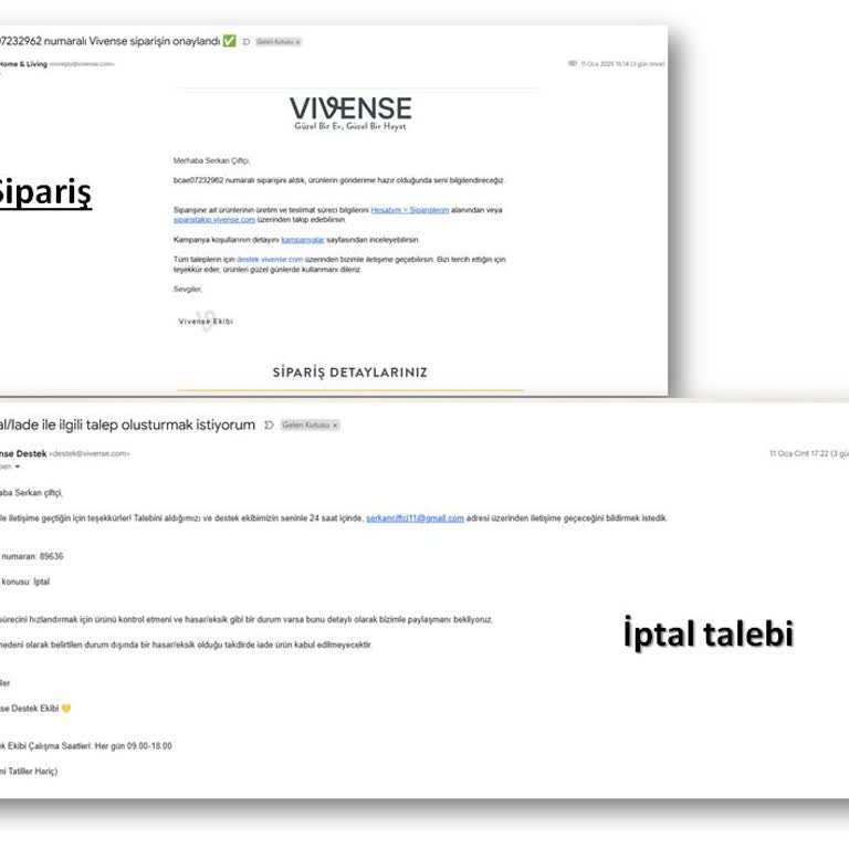 Vivense'den İptal Talebi Cevapsız Kaldı!