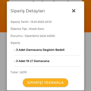 Saka Su Kampanyası: Beklenen Hizmet, İptal Edilen Sipariş