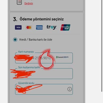 Vodafone Sistem Hatası Nedeniyle Ödeme Yapamıyorum Hattım Kapanacak