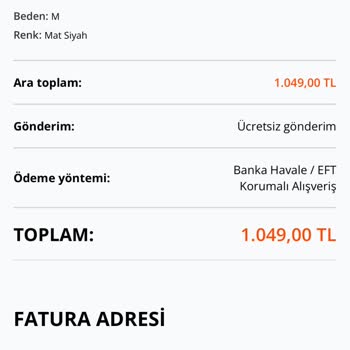 Kask Siparişim Nerede?