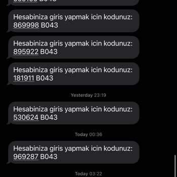 Alotell'den Gelen Sürekli Mesajlar