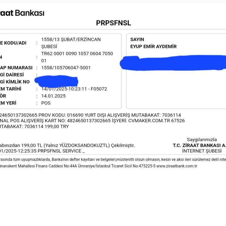 İzinsiz Para Çekimi Ve Üyelik İptali Sorunu