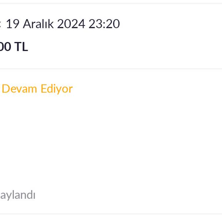 Bir Aydır Bekleyen Sipariş Ve Yetersiz Açıklama