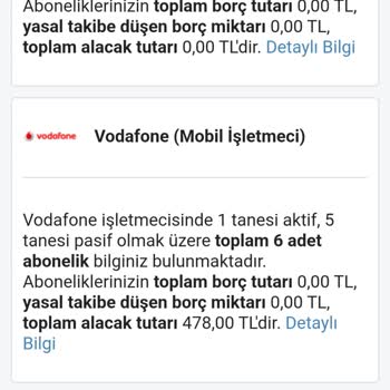 Vodafone'dan Alacaklı Olduğum Paranın İadesi Yapılmıyor