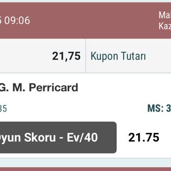 Yanlış Sonuçlanan Bahis Kuponu Ve Yetersiz Müşteri Hizmetleri