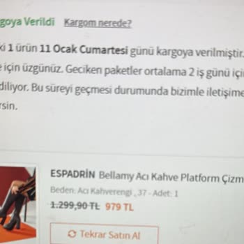 Kayıp Kargo Ve İade Sorunu