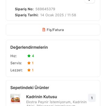 Sipariş Hataları Ve Kalitesiz Ürün Deneyimi