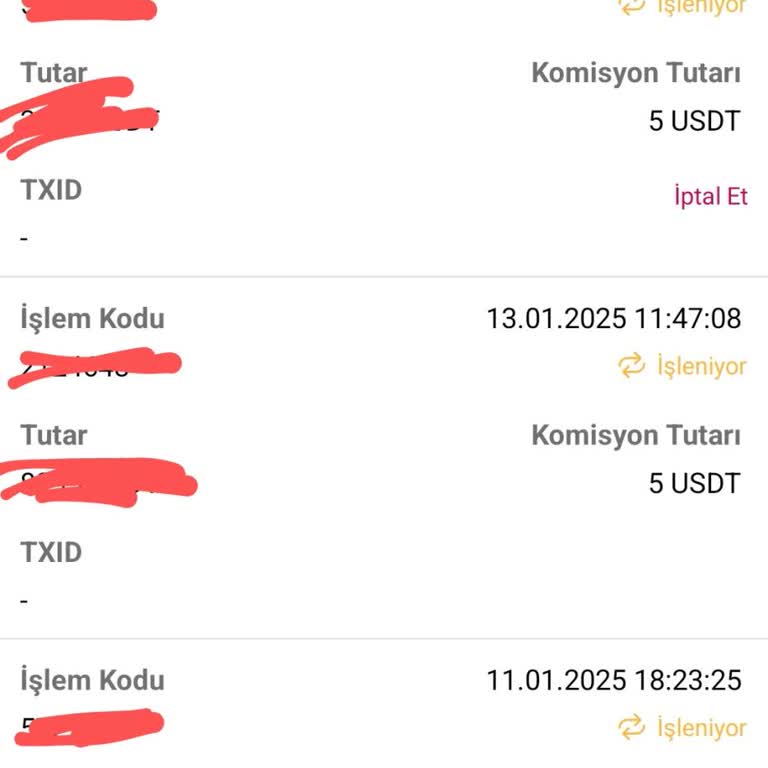 Bitci Borsasında USDT Çekim Sorunu