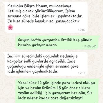 İade Sürecinde Gecikme Ve Güvensizlik