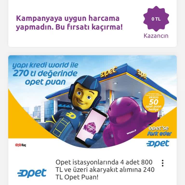 Yapı Kredi Chip Pin Kampanyası Puan Yükleme Sorunu
