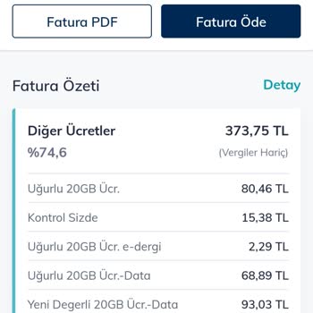 Yanıltıcı Fatura Bilgilendirmesi Ve Beklenmedik Ücret Artışı