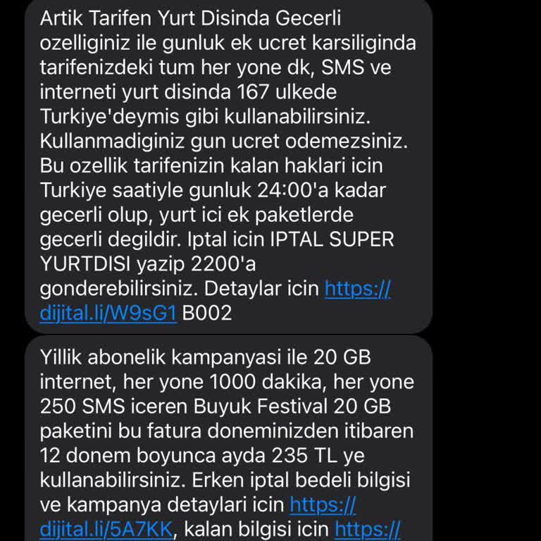Yurt Dışı Paketiyle Değişen Taahhütlü Kampanya Sorunu