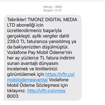 Onaysız Mobil Ödeme İle Haksız Fatura Yansıtılması