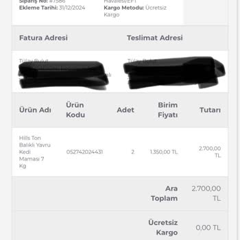 Siparişim 14 Gündür Teslim Edilmedi Ve İlgisizlikle Karşılaştım