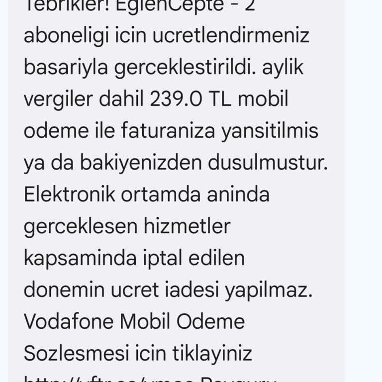 Yanlışlıkla Oluşan Abonelik Ve Haksız Ücretlendirme