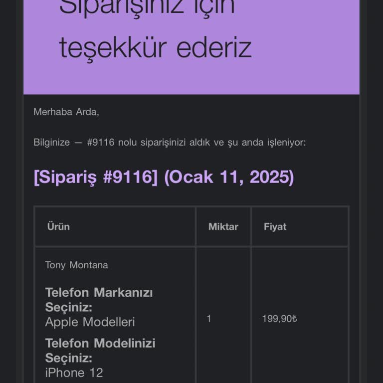 Kargoya Verilmeyen Ürün Ve İletişimsizlik Sorunu