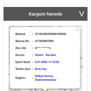 Yanlış Gönderilen Sipariş Ve İletişim Sorunları