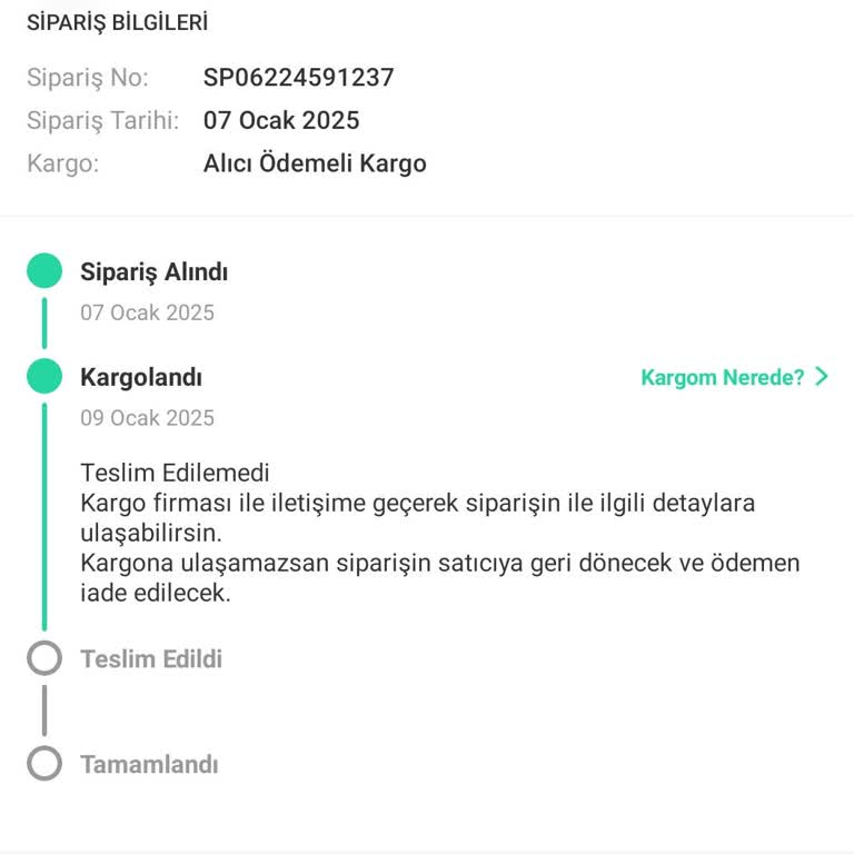 Sürat Kargo İle Sürekli Teslimat Sorunu