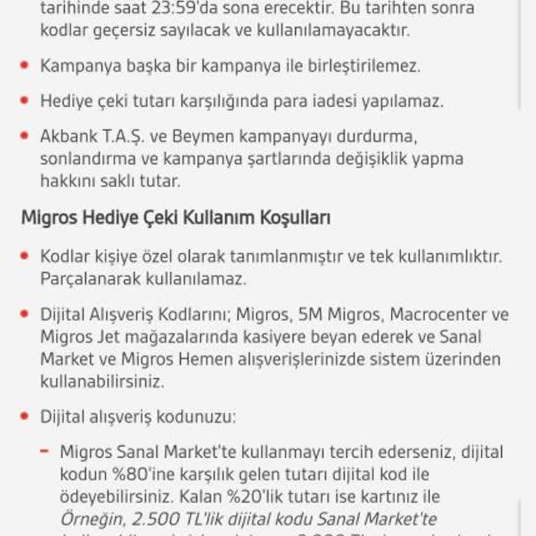 Akbank'ın Hediye Çeki Hayal Kırıklığı