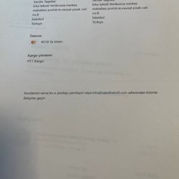 Sipariş Gönderilmedi, İletişim Kurulamıyor