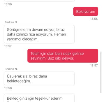 Yanlış Sipariş Ve Yetersiz Telafi Kuponu