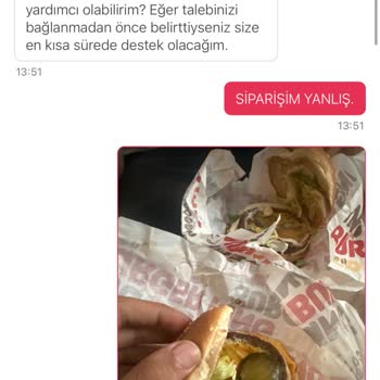 Yanlış Sipariş Ve Yetersiz Telafi Kuponu
