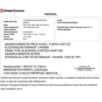 Passolig Kartıma Yatırılan Para Aktarılmadı