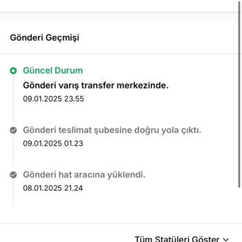 Kargolarım Transfer Merkezinde Takılı Kaldı