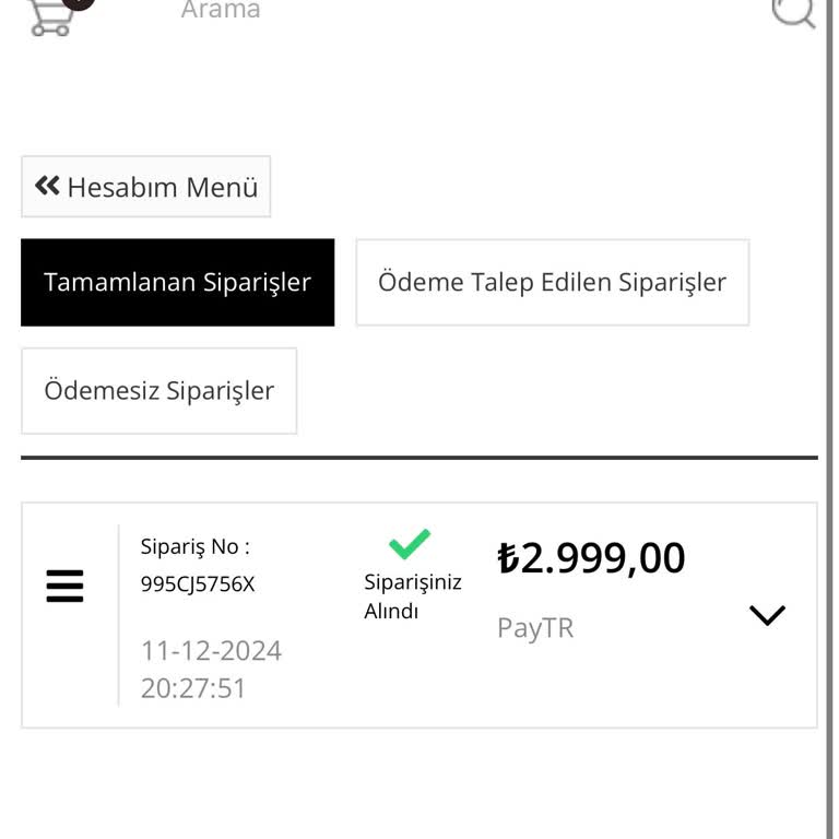 34 Gündür Bekleyen Siparişin Teslim Edilmemesi