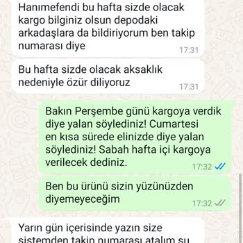 Sipariş Sürecinde Yaşanan Aksaklıklar Ve Yanıltıcı Bilgilendirme