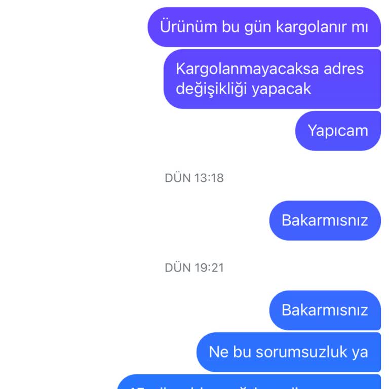 Yanlış Ürün Ve İlgisiz Müşteri Hizmetleri