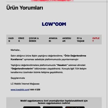 LCW İade Sürecinde Adalet Arayışı