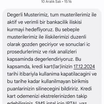 Kredi Kartımın Bilgim Dışında İptali Ve Ödeme Sorunları