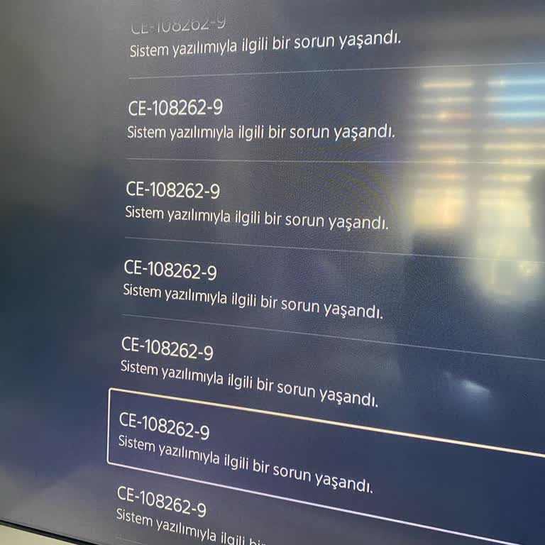 PS5 Sistem Hatası Ve Yetersiz Müşteri Hizmeti