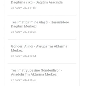 Teslim Edilmeyen Kargo Ve Yanlış Bilgilendirme Sorunu