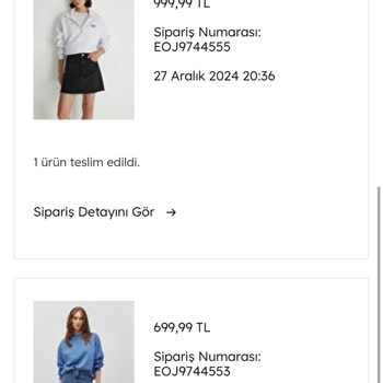 Eksik Ürün Ve Yanlış İade Süreci