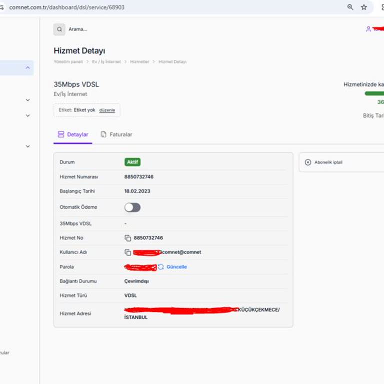 İnternet Hizmeti İadesinde Aksaklık Ve İletişim Sorunu