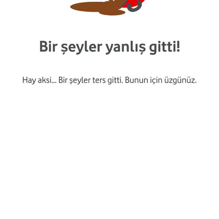 Vodafone Hediye Çarkı Kullanılamıyor, Müşteri Hizmetleri Yetersiz