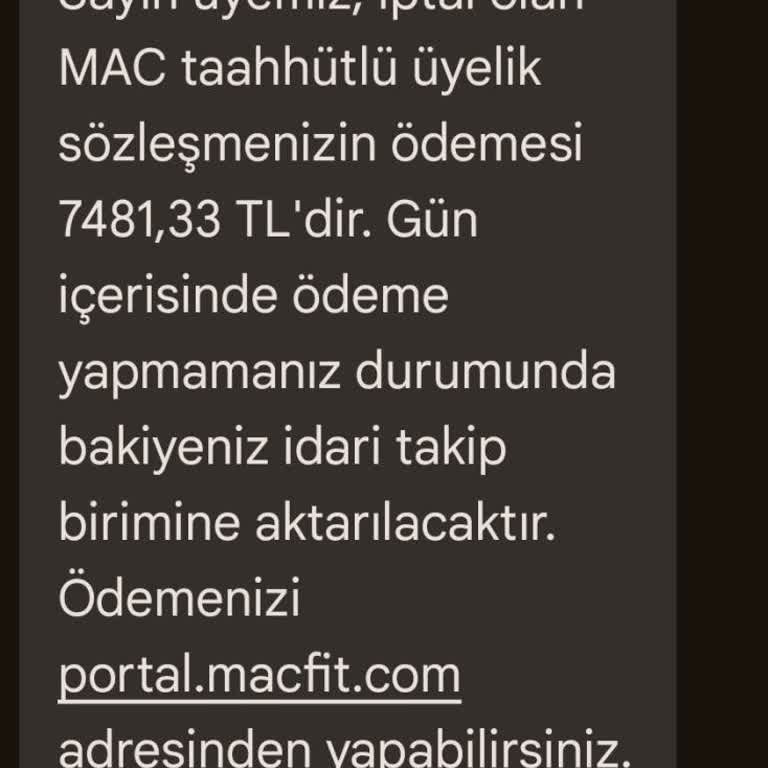 Taahhüt Bilgilendirmesi Eksikliği Ve Tehditkar Mesajlar