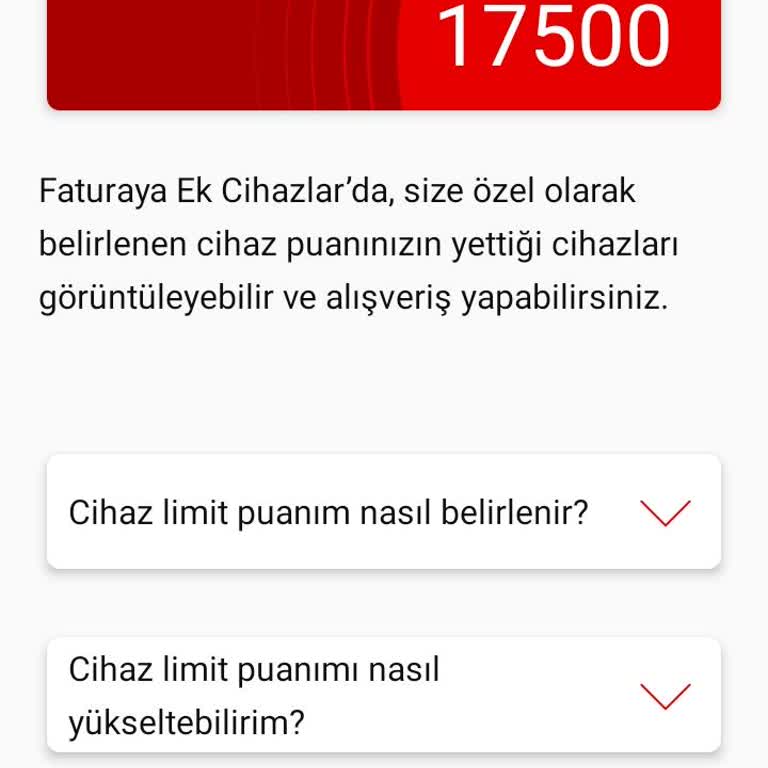 Haksız Limit Puanı Düşüşü Ve Cihaz Alma Engeli