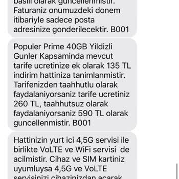 Yanlış Fatura Bilgisi Ve İlgisiz Müşteri Hizmetleri