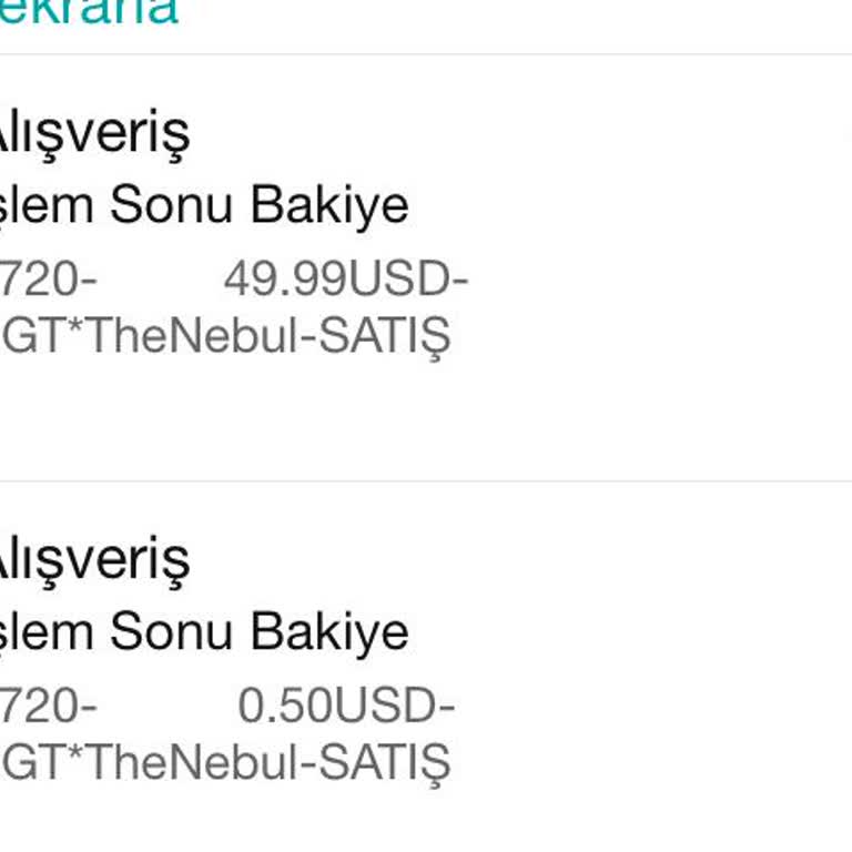 Beklenmedik Ücret Kesintisi Şoku