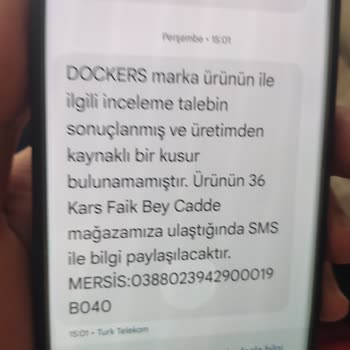 Su Geçiren Ve Rengi Atan Bot İçin Değişim Talebi