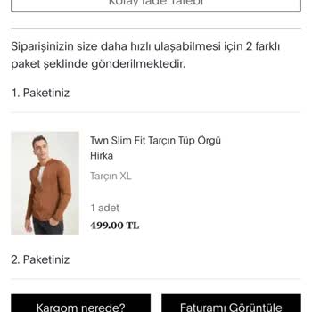 Sipariş İptali Ve Uzun Bekleme Süresi