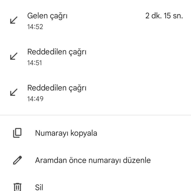 Vodafone'dan Gelen Şüpheli Arama Ve Güvenlik Endişesi