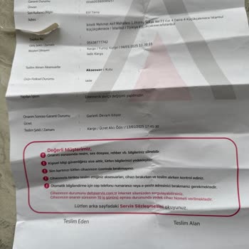 Yasomi Ürünü: Sorunlu Servis Süreci Ve Müşteri Mağduriyeti