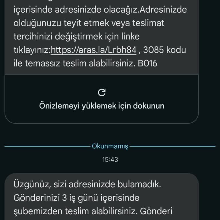 Kargom Nerede? Evde Bulunamama Sorunu